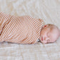 Soft and luxurious baby swaddle, ideal for keeping your baby warm and snug.