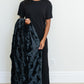PATTERNED FAUX FUR THROW BLANKETS - Close-up of the high-quality Saranoni blanket construction