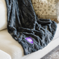 PATTERNED FAUX FUR THROW BLANKETS