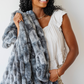 DOUBLE RUCHED FAUX FUR XL THROW BLANKETS